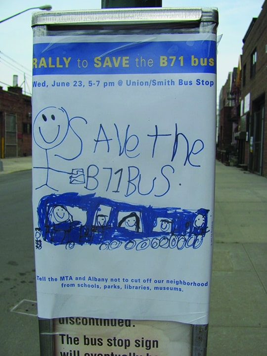 The B71 Bus Was Discontinued In 2010, Despite Neighborhood Protests ...